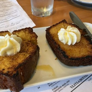 Kapa Hale - Cornbread with lilikoi honey butter - Hawaiian Near Me - Honolulu, Hawaii Kapa Hale - Cornbread with lilikoi honey butter - Hawaiian Near Me - Honolulu, Hawaii