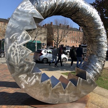 Providence River Pedestrian Bridge - Sculpture close to bridge - Landmarks & Historical Buildings Near Me - Providence, Rhode Island Providence River Pedestrian Bridge - Sculpture close to bridge - Landmarks & Historical Buildings Near Me - Providence, Rhode Island