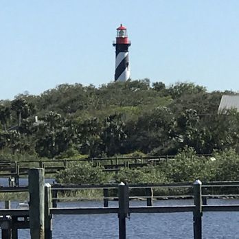 The Conch House Restaurant - View of the lighthouse from the Conch! - Caribbean Near Me - Saint Augustine, Florida