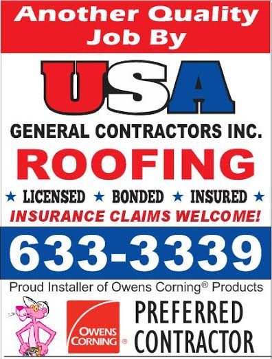 Slide of USA General Contractors Roofing