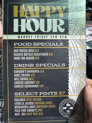 Menu photo 4 Bier Garden Oceanside, CA