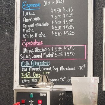 The Mud House - Menu - Coffee & Tea Near Me - Porterville, California
