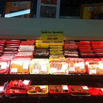 Sunday Lake Super Market - Sausages made in house. - Grocery Near Me - Wakefield, Michigan Sunday Lake Super Market - Sausages made in house. - Grocery Near Me - Wakefield, Michigan