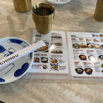 Chingu Superette - Cute serving plates and cups - Korean Near Me - San Ramon, California