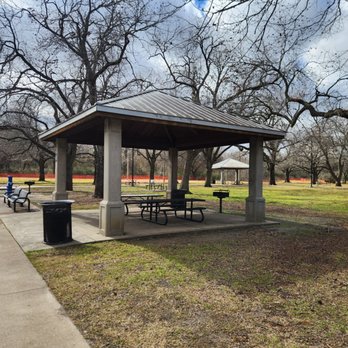 Katherine Rose Memorial Park - One of many pavilions with BBQ grills on site - Playgrounds Near Me - Mansfield, Texas Katherine Rose Memorial Park - One of many pavilions with BBQ grills on site - Playgrounds Near Me - Mansfield, Texas