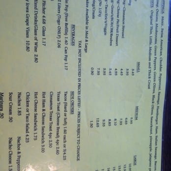 Geno's Pizza - the menu for the restaurant - Pizza Near Me - Preston, Iowa Geno's Pizza - the menu for the restaurant - Pizza Near Me - Preston, Iowa