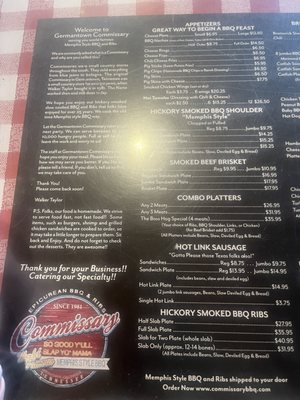Menu photo 8 Germantown Commissary Germantown, TN Menu photo 8 Germantown Commissary Germantown, TN