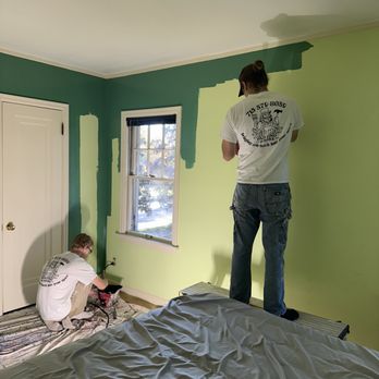 Top Hat Painting - Rabbit's Retreat in Process! - Painters Near Me - Altoona, Wisconsin