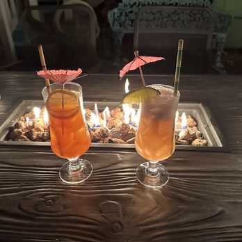 Southern Crescent Galley and Bar - Hurricane and mocktail! Both delish! - Cajun/Creole Near Me - Charlottesville, Virginia