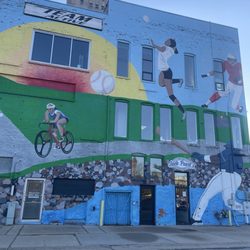 Mike's Team Active Bikes - Part of the façade
