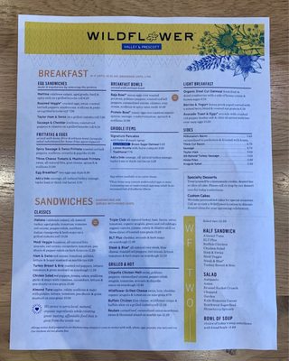 Menu photo 2 Wildflower Peoria, AZ