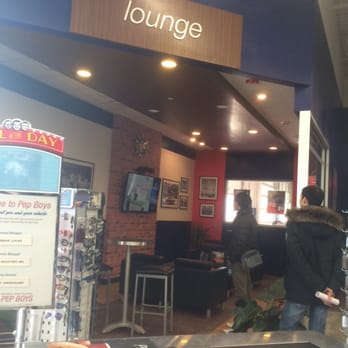 Pep Boys - A waiting area for us women to go when either the men are busy with gadgets or waiting for service on car - - Auto Repair Near Me - City, New York