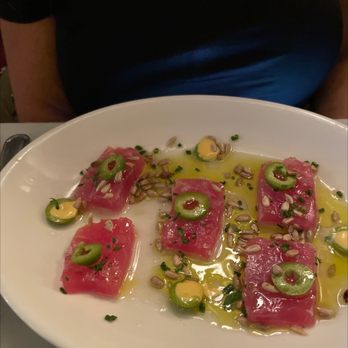 Neptune Oyster - Tuna crudo - Seafood Near Me - Boston, Massachusetts