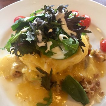 Kona Cafe - Samoan eggs benny, delicious - Sushi Bars Near Me - Lake Buena Vista, Florida