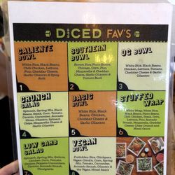 Diced