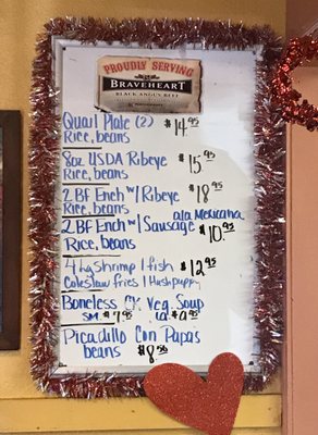 Menu photo 5 Chente's Alice, TX