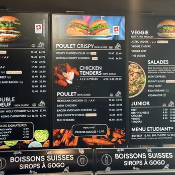 Holy Cow! - The menu - Burgers Near Me - Geneva, GE Holy Cow! - The menu - Burgers Near Me - Geneva, GE