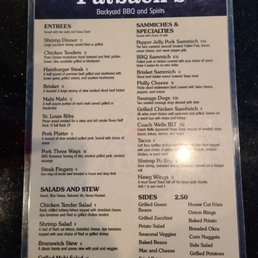 Menu Menu