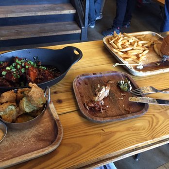 First Draft Taproom & Kitchen - Fried pickles, asian wings, and a burger - Bars Near Me - Denver, Colorado