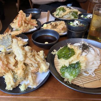 Raku - Zaru and vegetable tempura - Japanese Near Me - New York, New York