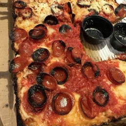 Pepperoni pizza