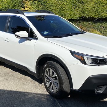West Coast Window Tinting - White Subaru Outback - Home Window Tinting Near Me - Los Angeles, California West Coast Window Tinting - White Subaru Outback - Home Window Tinting Near Me - Los Angeles, California