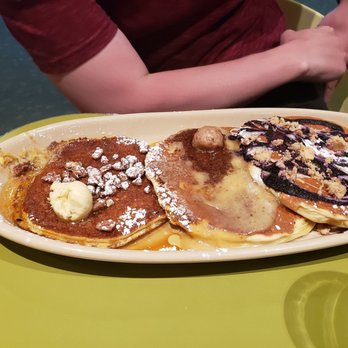 Snooze - Pancake trio - Breakfast & Brunch Near Me - Denver, Colorado Snooze - Pancake trio - Breakfast & Brunch Near Me - Denver, Colorado