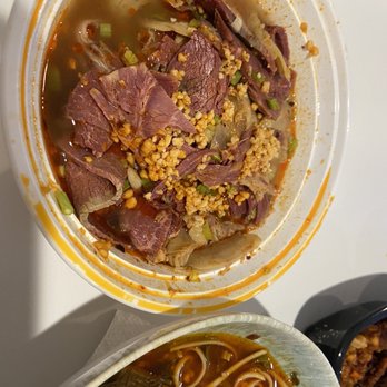 Noah's Kitchen - Sliced beef and tripe with Szechuan Peppercorns (have never seen this dish made like this!) - Asian Fusion Near Me - Brookline, Massachusetts