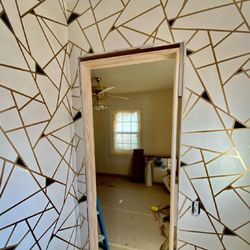 Wallpaper Master Of All Kinds - Exquisite wallpaper hanging (wallpaper installation) work