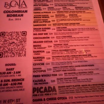 Escala - Colombian Near Me - Los Angeles, California