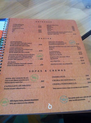 Menu photo 1 El Huerto del Edén Cancún, ROO