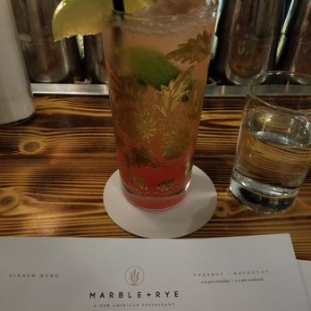 Marble + Rye - Cocktails! - Cocktail Bars Near Me - Buffalo, New York