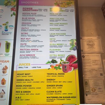 Bora Bora Smoothie Cafe - Juice Bars & Smoothies Near Me - Temple Terrace, Florida