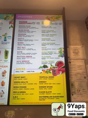 Menu photo 4 Bora Bora Smoothie Cafe Temple Terrace, FL