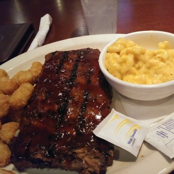 Archer's Tavern - Half slab of ribs w/tater tots & mac n cheese - American Near Me - Centerville, Ohio Archer's Tavern - Half slab of ribs w/tater tots & mac n cheese - American Near Me - Centerville, Ohio