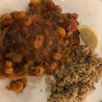 Anthonie's Market Grill - Snapper and dirty rice - Seafood Near Me - Simonton, Texas
