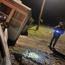 Ferebee Towing & Auto Repair - When they first put it in the ditch.
