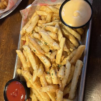 Mad For Chicken - Parmesan Truffle Fries - Korean Near Me - Forest Hills, New York Mad For Chicken - Parmesan Truffle Fries - Korean Near Me - Forest Hills, New York