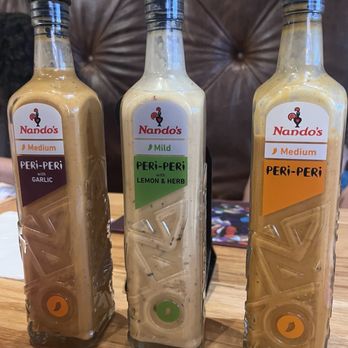 Nando's Peri-Peri - Yummy sauces - Portuguese Near Me - Gaithersburg, Maryland