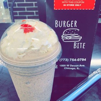 Burger Bite - Oreo milkshake - Burgers Near Me - Chicago, Illinois