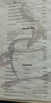 Menu photo 8 Brown Mug Cafe Winslow, AZ