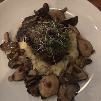 Southern Craft - Filet with wild mushrooms in brown butter sauce - Cajun/Creole Near Me - Parkersburg, West Virginia