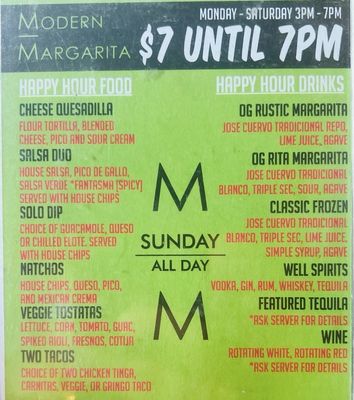 Menu photo 7 Modern Margarita - Chandler Chandler, AZ Menu photo 7 Modern Margarita - Chandler Chandler, AZ