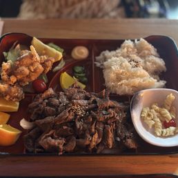 Beef teriyaki bento Beef teriyaki bento