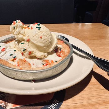 BJ's Restaurant & Brewhouse - Confetti Pizookie - New American Near Me - Boulder, Colorado BJ's Restaurant & Brewhouse - Confetti Pizookie - New American Near Me - Boulder, Colorado