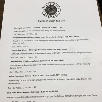 Fields & Ivy Brewery - 5/24/19 - Gastropubs Near Me - Lawrence, Kansas