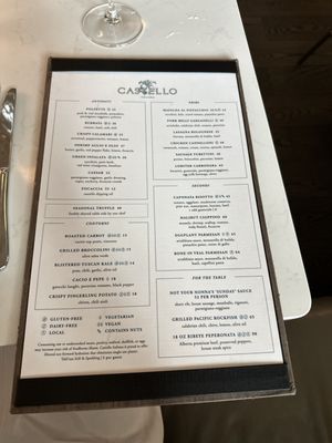 Menu photo 2 CASTELLO ITALIANA Banff, AB