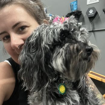Procyon Training - Mimi & "Aunt" Holly hanging out at Procyon. - Pet Training Near Me - Ocala, Florida Procyon Training - Mimi & "Aunt" Holly hanging out at Procyon. - Pet Training Near Me - Ocala, Florida