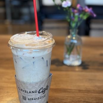 Cleveland Cafe - Pumpkin cream chai latte iced - Coffee & Tea Near Me - Alpine, California Cleveland Cafe - Pumpkin cream chai latte iced - Coffee & Tea Near Me - Alpine, California