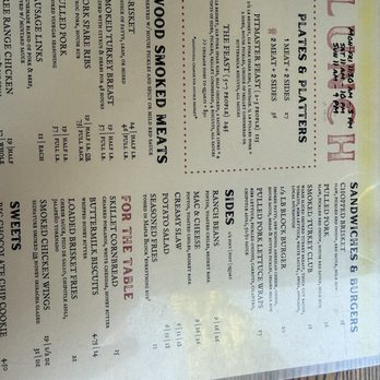 Maple Block Meat Co - Menu - Barbeque Near Me - Culver City, California Maple Block Meat Co - Menu - Barbeque Near Me - Culver City, California